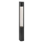 Shelter 120V Outdoor Bollard - Black / Clear