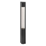 Shelter 120V Outdoor Bollard - Black / Clear