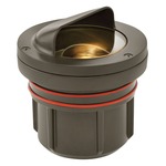 Shielded 12V MR16 Well Light - Bronze / Clear