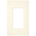 Claro Designer Style Wall Plate - Satin Biscuit