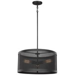 Gereon Drum Pendant - Black