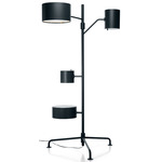 Statistocrat Floor Lamp - Black