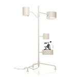 Statistocrat Floor Lamp - White
