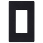 Claro Designer Style Wall Plate - Satin Midnight