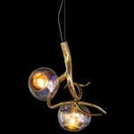 Ersa Element Pendant - Brass / Iridescent