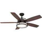 Caneel Outdoor Ceiling Fan - Maiden Bronze / Walnut