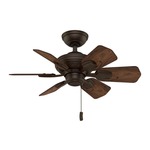 Wailea Outdoor Ceiling Fan - Brushed Cocoa