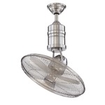Bellows III Ceiling Fan - Brushed Polished Nickel