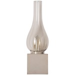 Amarcord Table Lamp - White Concrete / Clear