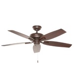 Newsome Outdoor Ceiling Fan - Premier Bronze