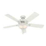 Pros Best Ceiling Fan with Light - White