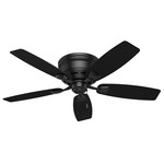 Sea Wind Low Profile Outdoor Ceiling Fan - Matte Black