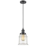 Canton Mini Pendant - Oil Rubbed Bronze / Clear