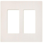 Claro Designer Style Wall Plate - Satin Biscuit