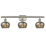 Fenton Bathroom Vanity Light - Satin Nickel / Mercury