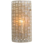 Roxy ADA Wall Light - Oxidized Gold Leaf / Capiz Shell