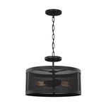 Gereon Convertible Semi Flush Mount / Pendant - Black