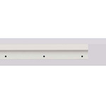 Verge Ceiling Static White Plaster-In System 24V - Overstock - Satin Aluminum