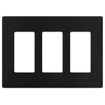Claro Designer Style Wall Plate - Satin Midnight