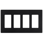 Claro Designer Style Wall Plate - Satin Midnight