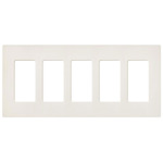 Claro Designer Style Wall Plate - Satin Biscuit