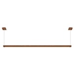 Glide Wood Up/Down End Feed Suspension - Wood Walnut / No Louver