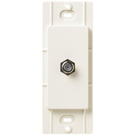 Claro Cable TV Jack - Satin Biscuit