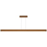 Glide Wood Up/Down Warm Dim Center Feed Suspension - Wood Cherry / No Louver