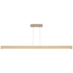 Glide Wood Up/Down Warm Dim Center Feed Suspension - Wood Maple / No Louver