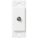 Claro Cable TV Jack - Satin Snow