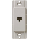 Claro Telephone Jack - Satin Taupe