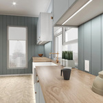 Light Channel .3 Tunable White Surface Mount Complete - Satin Aluminum / Clear Lens