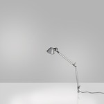 Tolomeo LED Mini Desk Lamp with In Set Pivot - Aluminum / Aluminum