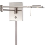 P4328 LED Swing Arm Wall Light - Brushed Nickel