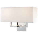 P472 Wall Sconce - Chrome / White