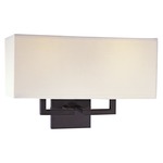 P472 Wall Sconce - Bronze / White