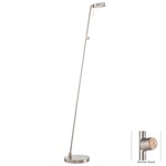 Georges P4304 Led Pharmacy Floor Lamp - Brushed Nickel