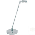 Georges Reading Room LED Triangle Head Desk Lamp - Chrome