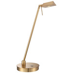 Georges Reading Room Triangle Head Desk Lamp - Honey Gold