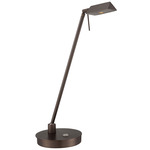 Georges Reading Room Triangle Head Desk Lamp - Copper Bronze Patina