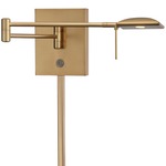 P4328 LED Swing Arm Wall Sconce - Honey Gold