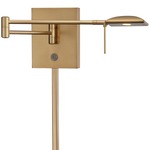 P4328 LED Swing Arm Wall Light - Honey Gold