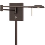 P4328 LED Swing Arm Wall Light - Copper Bronze Patina