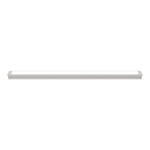 Light Channel .6 Warm Dim Surface Mount Micro Grazer - Satin Aluminum / Clear Lens