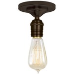 Retro Ceiling Light - Bronze