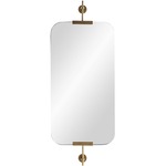 Madden Mirror - Antique Brass