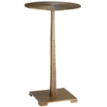 Otelia Accent Table - Vintage Brass