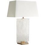 Maddox Table Lamp - Heritage Brass / Off White