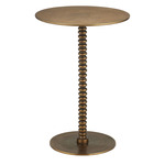 Dasari Accent Table - Brass