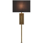 Edmund Wall Light - Antique Brass / Black